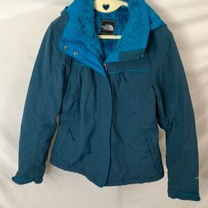 The North Face: Blue Winter Jacket- M